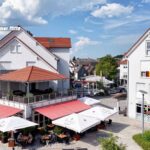 Behind the Scenes: Filmaufnahmen in Wehrheim für den neuen Imagefilm der Gemeinde. Cafe Klatsch und die Wehrheimer Mitte.