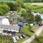 Behind the Scenes: Filmaufnahmen in Wehrheim für den neuen Imagefilm der Gemeinde. Apfelblütenfest Wehrheim im Ludwig-Bender-Bad.
